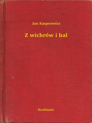 cover image of Z wichrów i hal